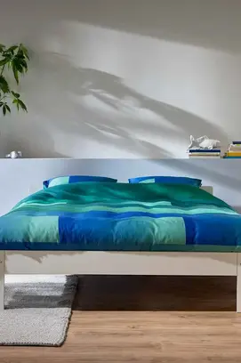 Auping Shadowlight dekbedovertrek 140x200/220 Blue-Green