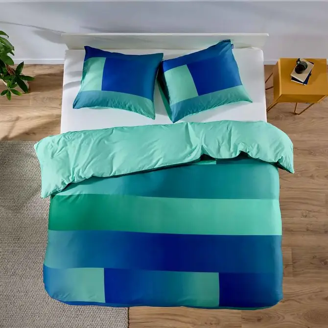 Auping Shadowlight dekbedovertrek 140x200/220 Blue-Green