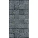 Cawö Cawö Black&White 6281 zwart/wit Handdoek 50x100