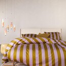 Essenza Essenza Minte Stripe Dekbedovertrek Pale Purple - Olive 260x200/220