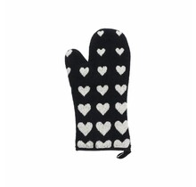 Bunzlau Castle Hearts ovenwant 20x37 Black