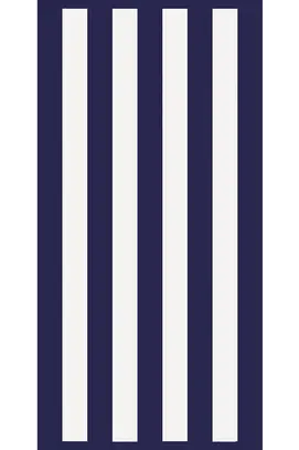 Cawö Beach 5582 navy/Stripes Strandlaken 90x180