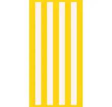 Cawö Beach 5583 yellow/Stripes Strandlaken 90x180