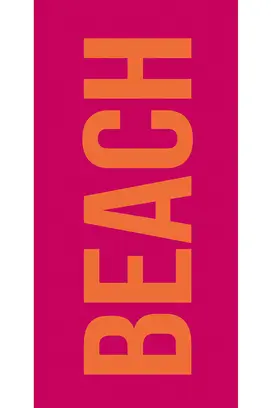 Cawö Beach 5580 sunset/Beach Strandlaken 90x180