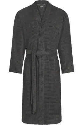 Cawö Home Heren Kimono 6526 basalt M