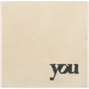 Cawö Cawö Heart Beats 6285 natur/basalt Gezichtsdoekje 30x30