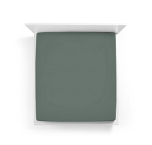 Bella Donna Hoeslaken Jersey Eenpersoons vintage groen - 0634 90/190-100/220