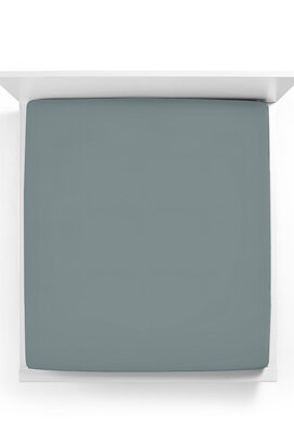 Bella Donna Hoeslaken Jersey Lits-Jumeaux vintage grijs -  0650 180/200-200/220