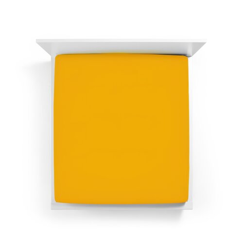 Bella Donna Bella Donna Hoeslaken Jersey Lits-jumeaux 180x190-200x220 cm Curry-0547