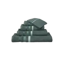 Vandyck Prestige Lines douchelaken 70x140 Forest Green