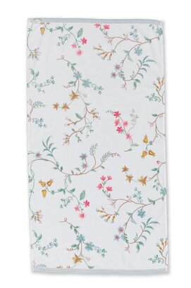 Pip Studio Les Fleurs White 55x100