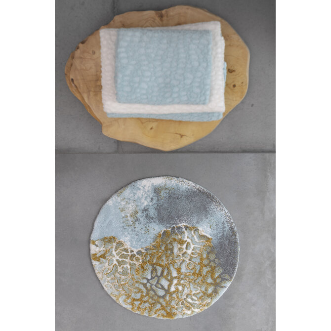 Abyss & Habidecor Dune Badmat  0/85 210 Aqua