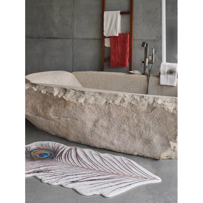 Abyss & Habidecor Paon Badmat  80X160 737 Caramel