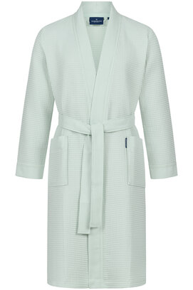 Morgenstern Luca badjas wafelstof 120cm Mint L