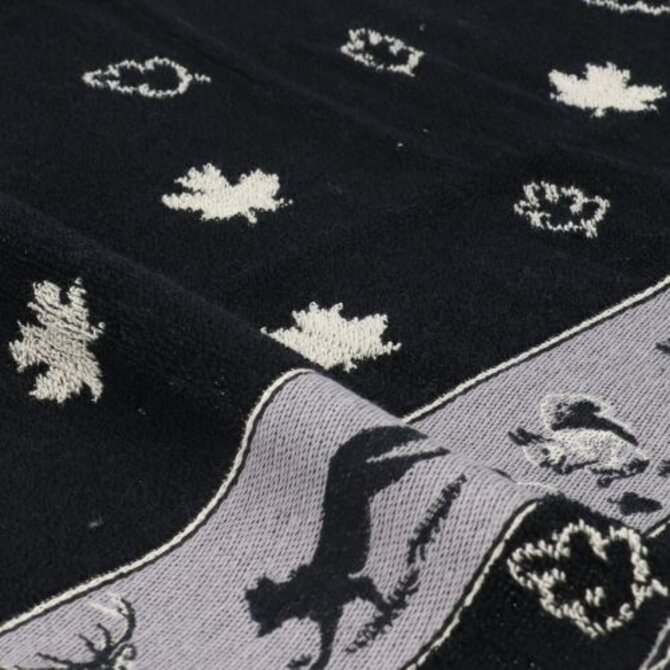 Bunzlau Castle Forest Animals keukendoek 53x60 Black