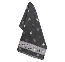 Bunzlau Castle Forest Animals theedoek 65x65 Black