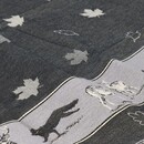 Bunzlau Castle Bunzlau Castle Forest Animals theedoek 65x65 Black