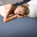 Bella Donna Bella Donna Hoeslaken Jersey Lits-jumeaux XL jeansblauw-0211 200/220-200/240