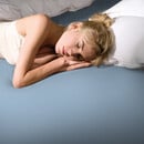 Bella Donna Bella Donna Hoeslaken Jersey Tweepersoons lichtblauw-0522 140/190-160/220