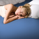 Bella Donna Bella Donna Hoeslaken Jersey Tweepersoons azuur-0180 140/190-160/220