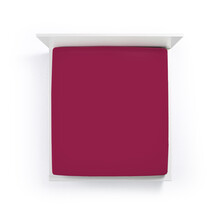 Bella Donna Hoeslaken Jersey Tweepersoons bordeaux-0030 140/190-160/220