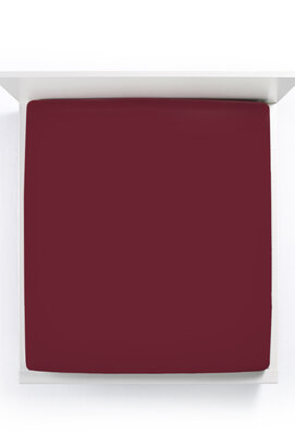 Bella Donna Hoeslaken Jersey Eenpersoons cabernet-0033 90/190-100/220
