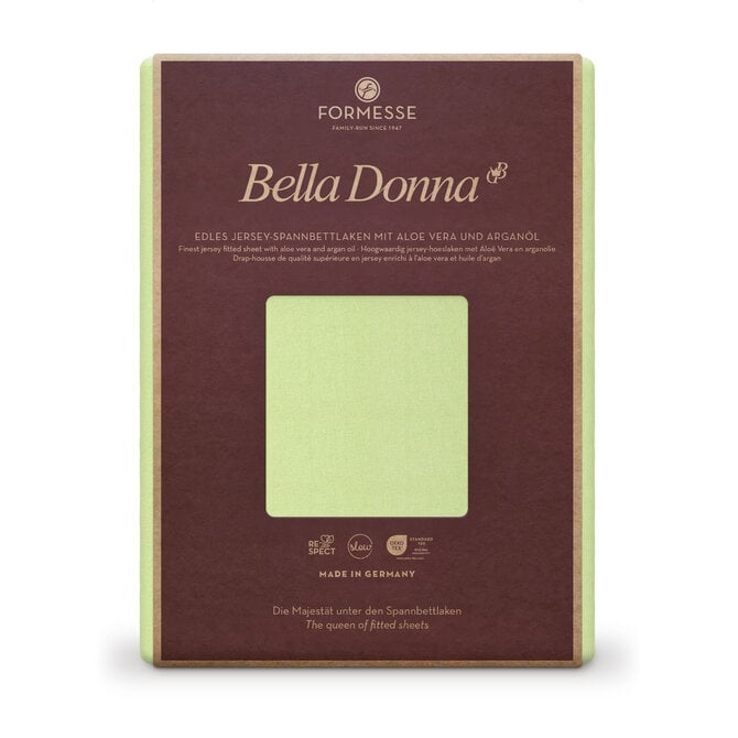 Bella Donna Hoeslaken Jersey Twijfelaar limoen-0531 120/190-130/220