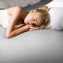 Bella Donna Bella Donna Hoeslaken Jersey Eenpersoons mistgrijs-0700 90/190-100/220