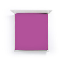 Bella Donna Hoeslaken Jersey Eenpersoons fuchsia-0540 90/190-100/220