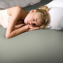 Bella Donna Bella Donna Hoeslaken Jersey Tweepersoons grijsgroen-0633 140/190-160/220