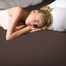 Bella Donna Bella Donna Hoeslaken Jersey Lits-Jumeaux mokka-0121 180/200-200/220