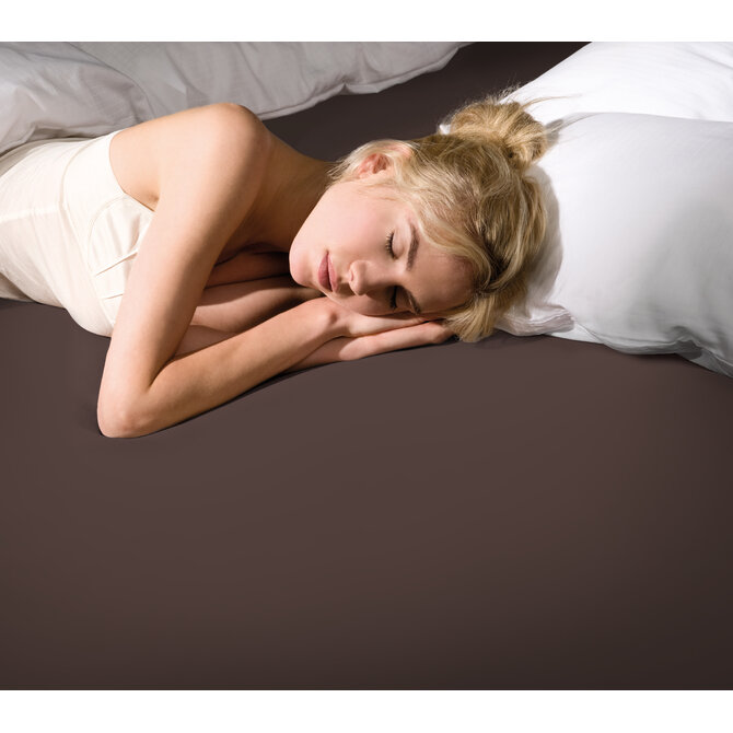 Bella Donna Hoeslaken Jersey Lits-Jumeaux mokka-0121 180/200-200/220