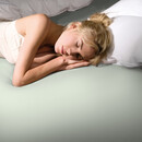 Bella Donna Bella Donna Hoeslaken Jersey Eenpersoons pastelgroen-0629 70/190-80/220