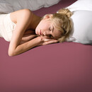 Bella Donna Bella Donna Hoeslaken Jersey Tweepersoons vintage roze-0567 140/190-160/220