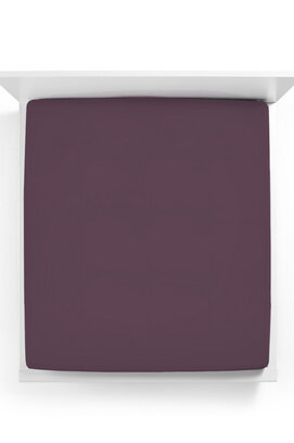 Bella Donna Hoeslaken Jersey Eenpersoons violett-0546 70/190-80/220