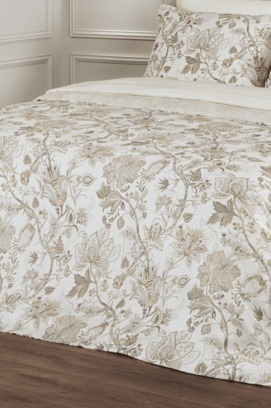 Dommelin Dekbedovertrek Bacio Tencel Satijn 300tc Multi-Olijf 240x200/220