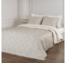 Dommelin Dekbedovertrek Fortuna Satijn 400tc Multi-Camel 140x200/220