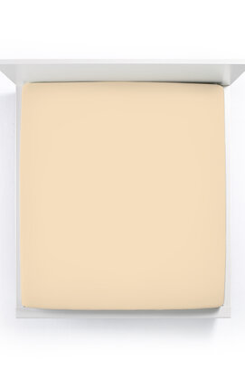 Bella Donna Jersey La Piccola Duo 1 Splittopperhoeslaken 180x210-220 cm champignon-0115