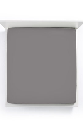 Bella Donna Jersey La Piccola Duo 2 Splittopperhoeslaken 180x210-220 cm lichtantraciet-0215