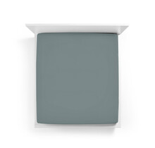 Bella Donna Jersey La Piccola Duo 2 Splittopperhoeslaken 140x210-220 cm cement-0219