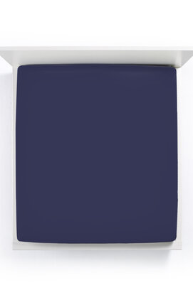 Bella Donna Jersey La Piccola Duo 2 Splittopperhoeslaken 160x210-220 cm marine-0507
