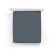 Bella Donna Jersey La Piccola Duo 1 Splittopperhoeslaken 140x210-220 cm grafiet-0220