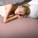 Bella Donna Bella Donna Jersey La Piccola Duo 1 Splittopperhoeslaken 180x210-220 cm oudroze-0565