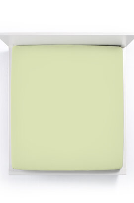Bella Donna Jersey La Piccola Duo 1 Splittopperhoeslaken 160x210-220 cm pistache-0532