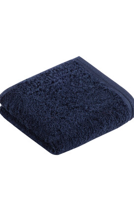 Vossen gastendoekje Vegan Life marine blau 40x60