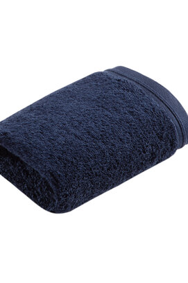 Vossen zeepdoekje Vegan Life marine blau 30x30