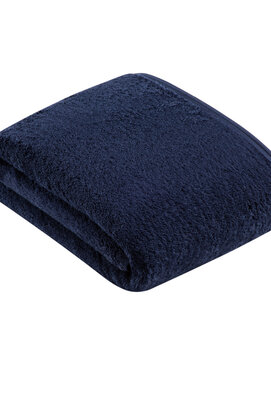 Vossen badlaken Vegan Life marine blau 100x150