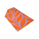 Vossen Strandlaken Vossen ocean leaf orange  100x180