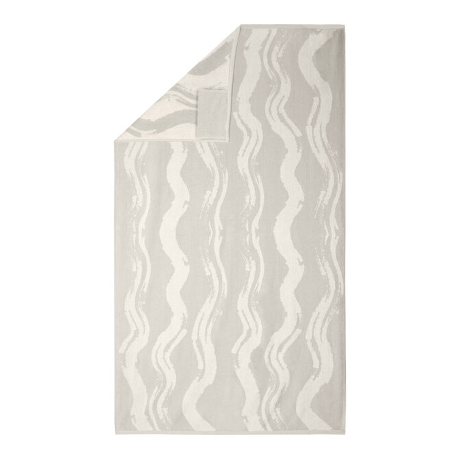 Strandlaken Vossen coast lines stone  100x180