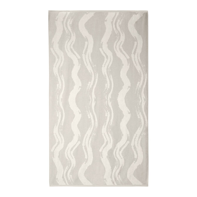 Strandlaken Vossen coast lines stone  100x180